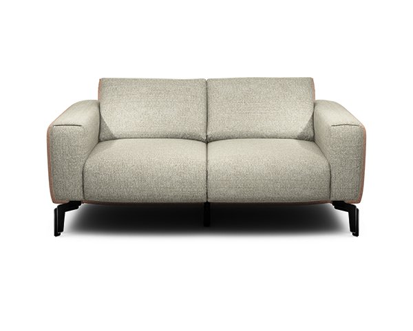 Sensoo 2-Sitzer Sofa Stoff: Rivoli Angora