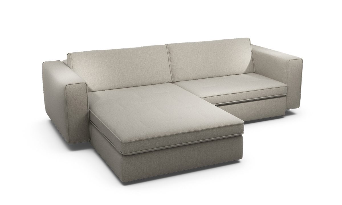 Cloudy1_LB240_Pers_Wembley Naturel Sensoo Cosy1 2-Sitzer Sofa in Diva gold gelb