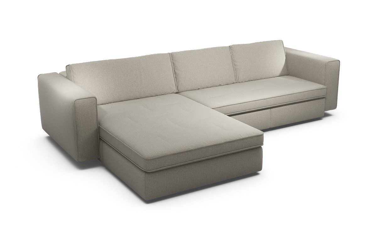 Cloudy1_LB280_Pers_Wembley Naturel Sensoo Cosy1 2-Sitzer Sofa in Diva gold gelb