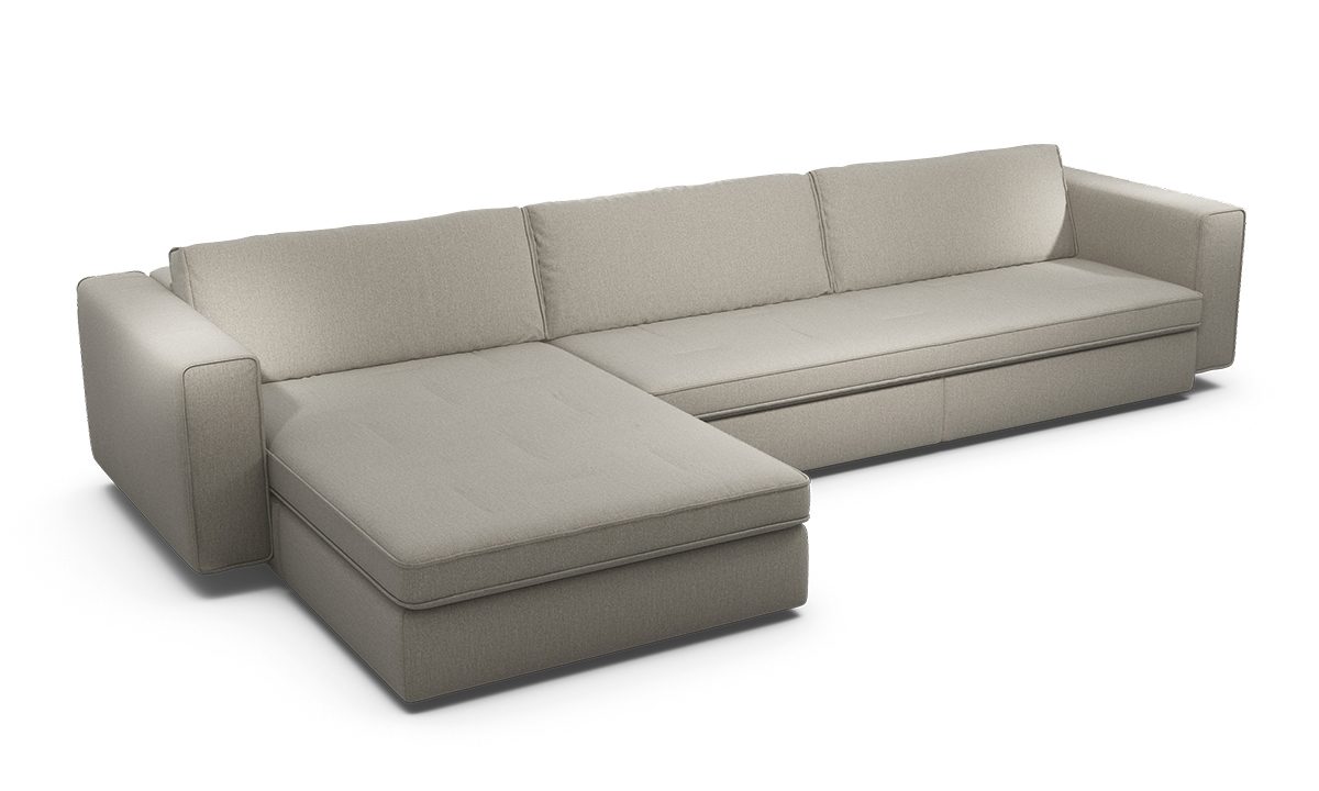 Cloudy1_LB340_Pers_Wembley Naturel Sensoo Cosy1 2-Sitzer Sofa in Diva gold gelb