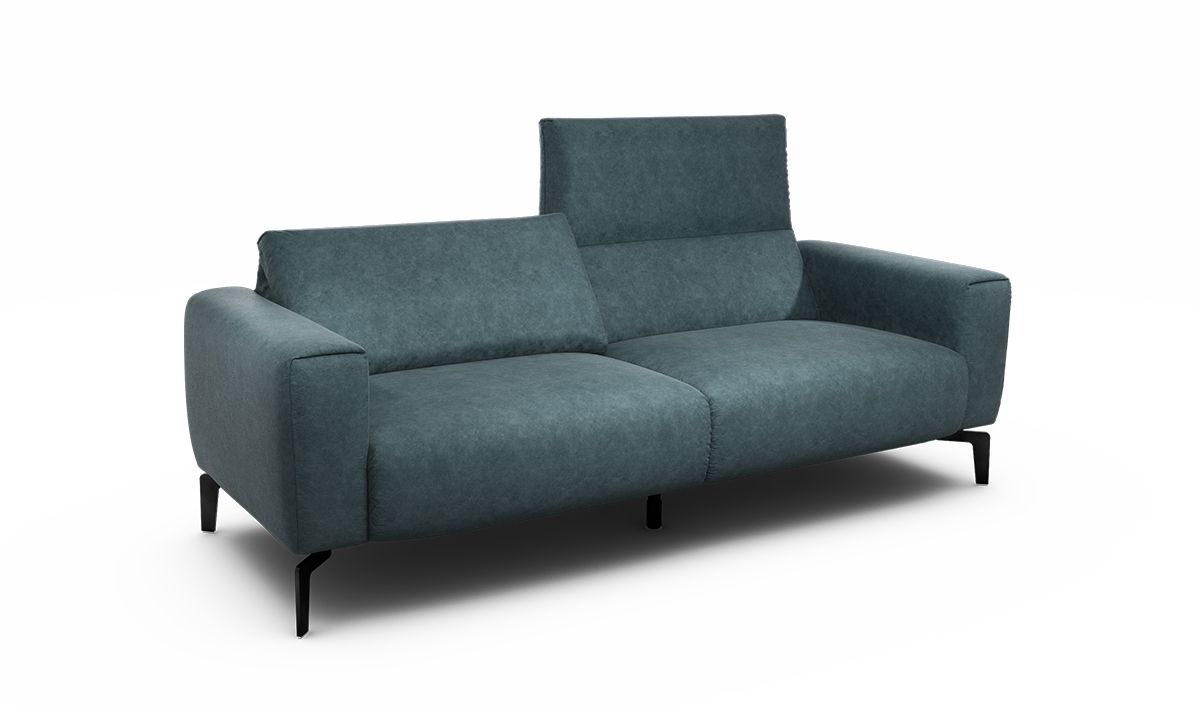 Sensoo Cosy1 2,5-Sitzer Sofa Sambia marine dunkel blau