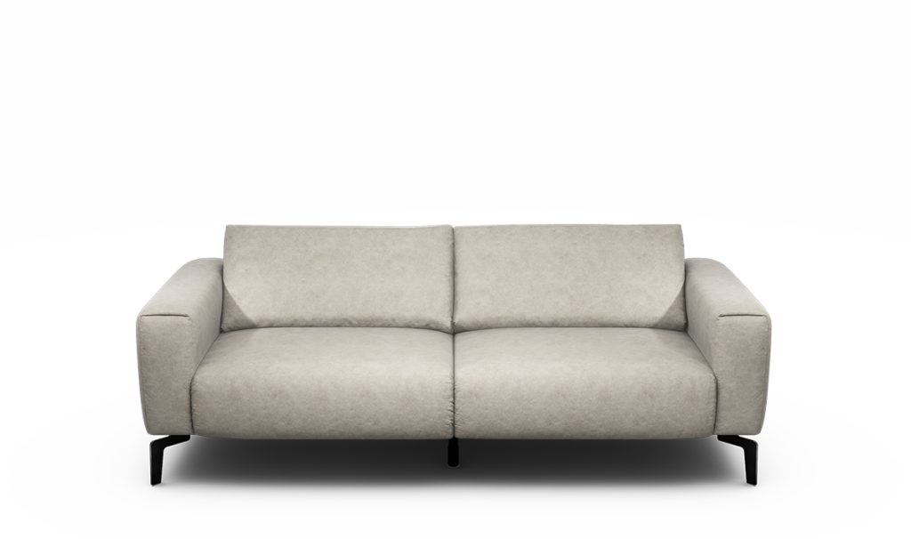 Sensoo Cosy1 2,5-Sitzer Sofa Sambia perle hell grau