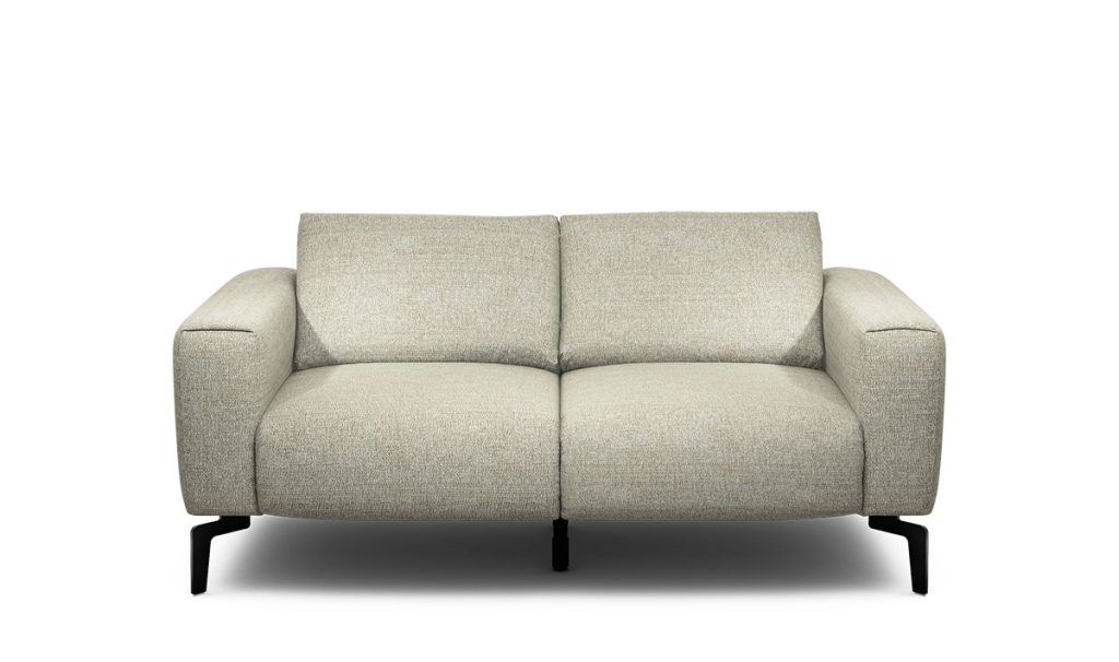 Sensoo Cosy1 2-Sitzer Sofa in Rivoli naturel beige