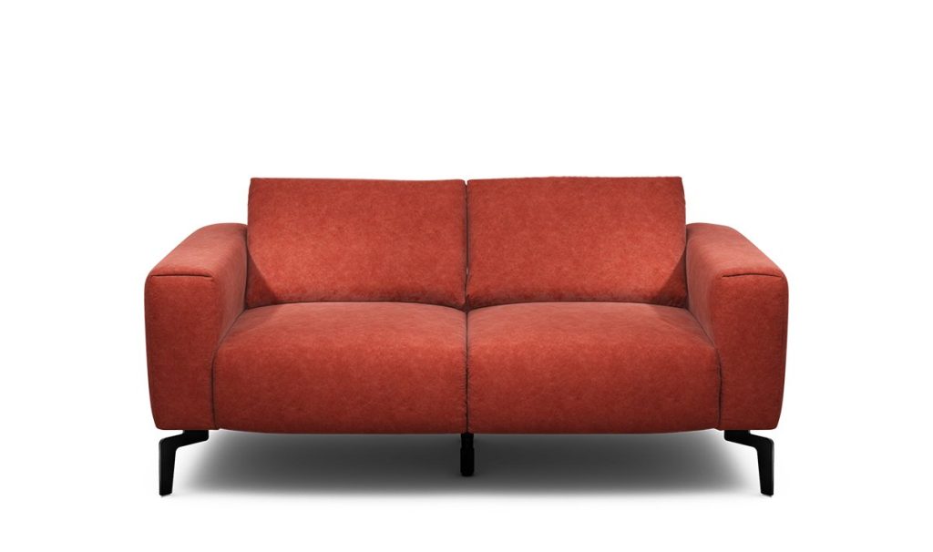 Sensoo Cosy1 2-Sitzer Sofa in Sambia passion rot