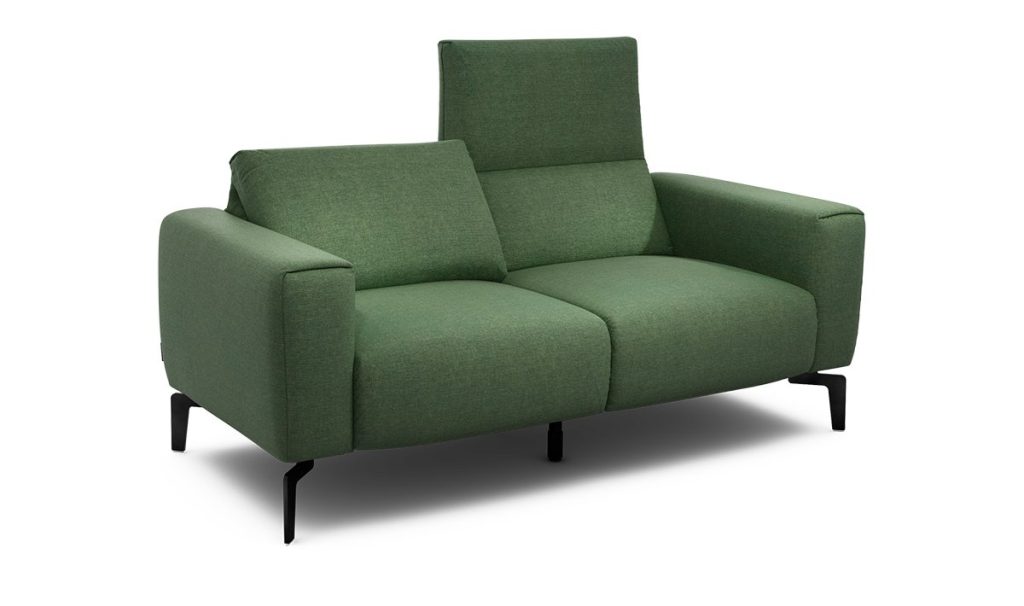 Sensoo Cosy1 2-Sitzer Sofa in Rivano forest gruen