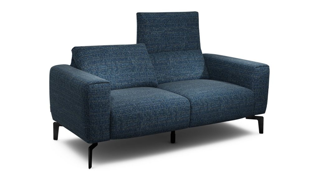 Sensoo Cosy1 2-Seater Sofa in Rivoli Navy Dark Blue