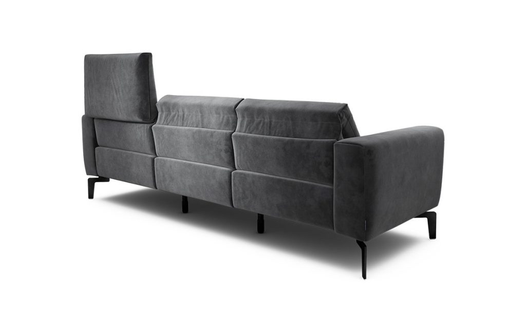 Sensoo Cosy1 3-Sitzer Sofa Diva anthracite dunkel grau