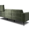 Sensoo Cosy1 3-Sitzer Sofa mit Hocker Diva forest grün
