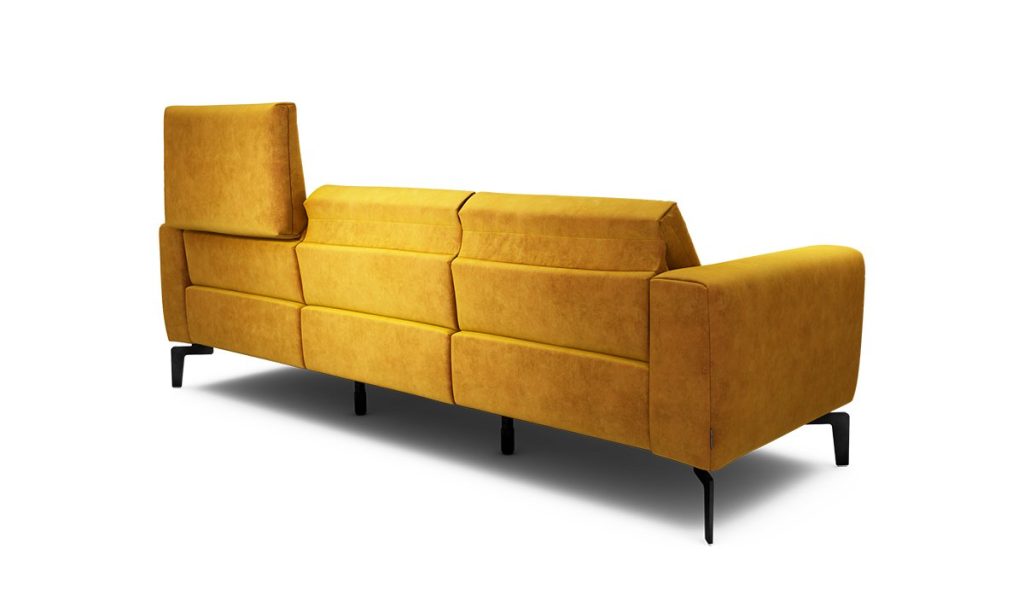 Sensoo Cosy1 3-Sitzer Sofa Diva gold gelb