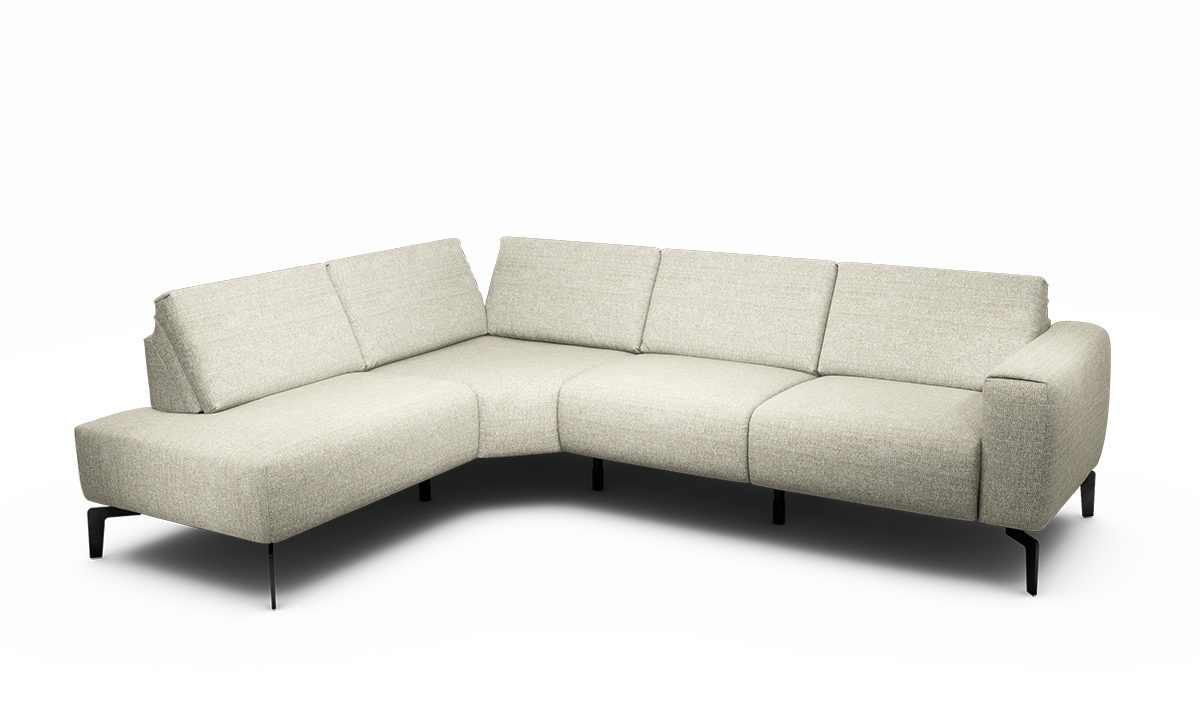 Sensoo Cosy1 Canapé d'angle gauche Rivoli naturel beige Sensoo Cosy1 Canapé d'angle gauche Rivoli naturel beige