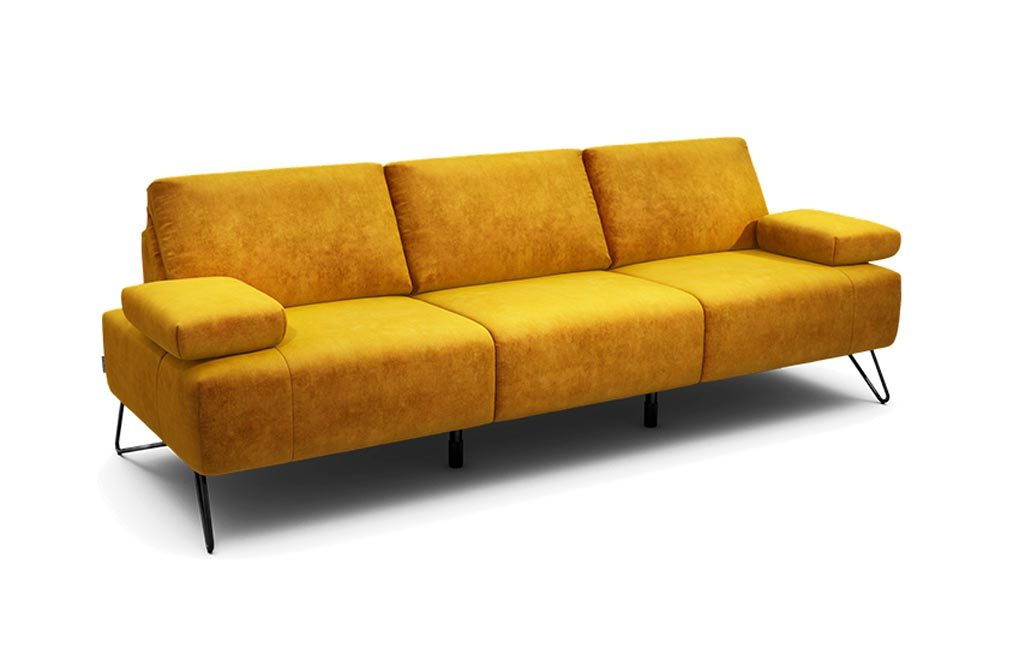 Sensoo Cosy1 3-Sitzer Sofa Rivano forest gruen